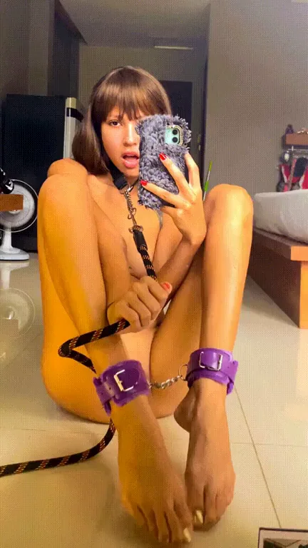 My tummy is waiting for your semen [GIF]