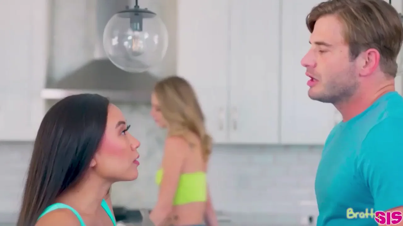 Kimmy Kimm & Kyler Quinn: Stepsis Fight Turns into Filthy Fuck Fest