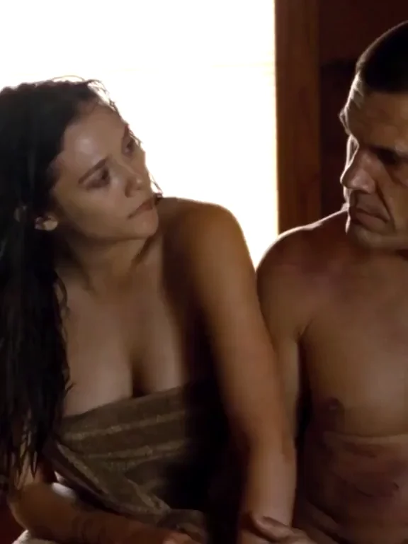 Elizabeth Olsen's Steamy Towel Tease & Sexy Back Arch 😈🍑