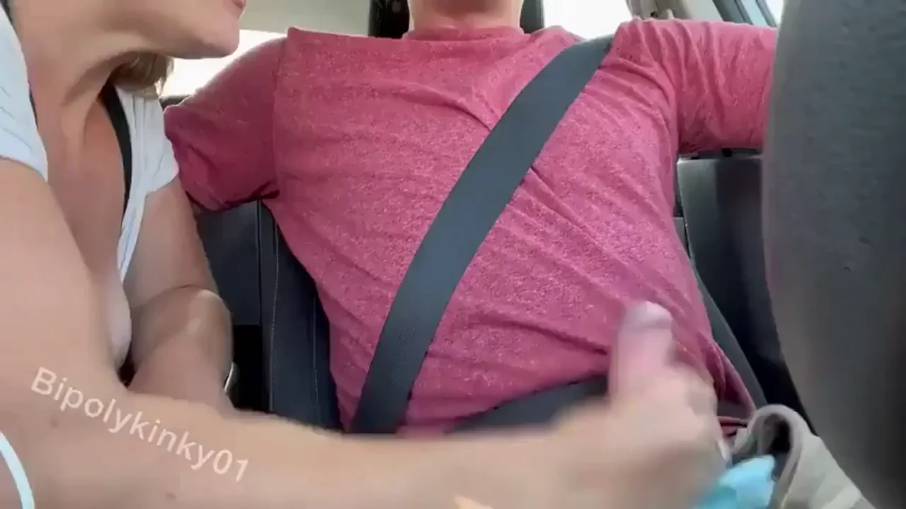Feed me your cum and we won't have to interrupt the road trip for lunch!