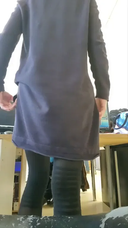 My co-workers don't know - I don't usually wear undies..