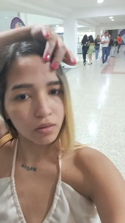 showing off in public to get some attention