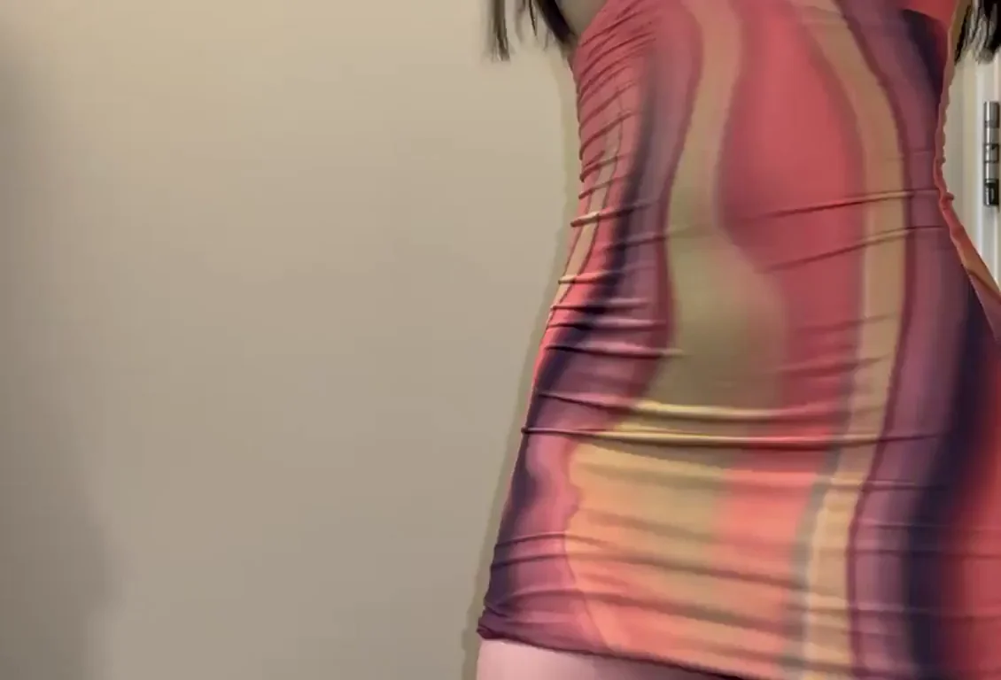 can i bend over for you in the dress with no underwear underneath?