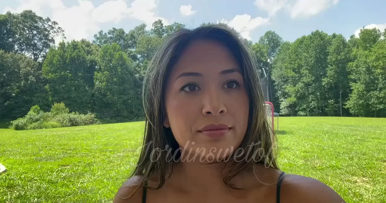 Petite 4'11 Asian MILF's Massive Tits Defy Expectations in the Park