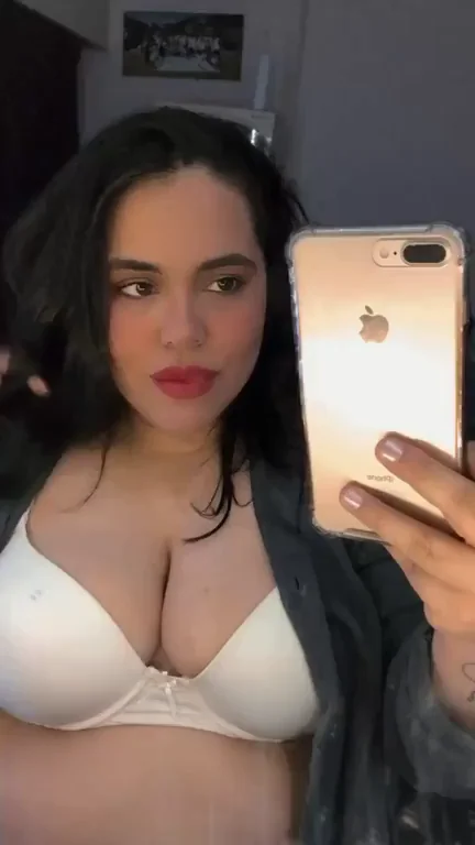 I think my boobs look better with the color white