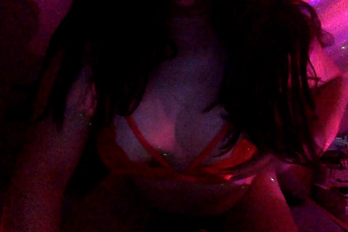 My husband is outta town and I am such a whore I will masturbate with strangers online