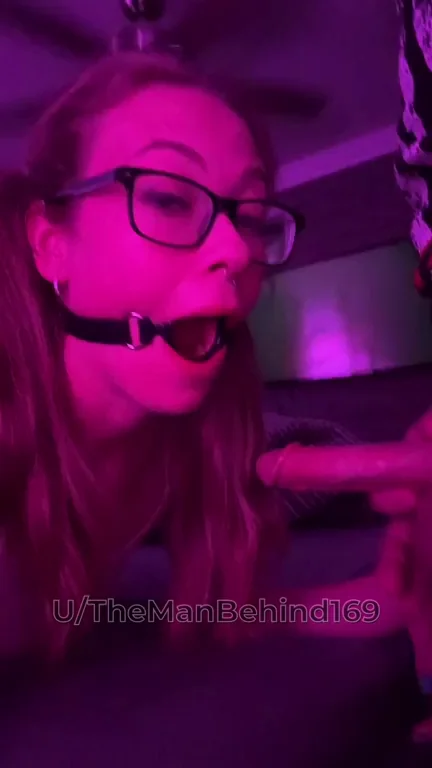 When you get the gag ring out😈ðŸ”¥