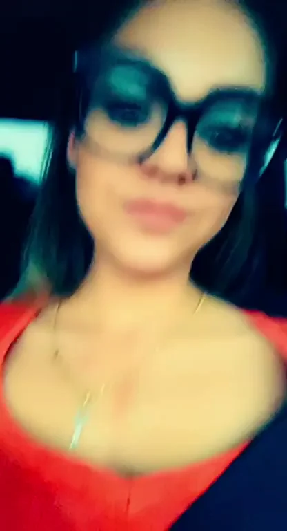 Petite Slut in Glasses Yanks Out Her Perky Titties for Daddy's Orders