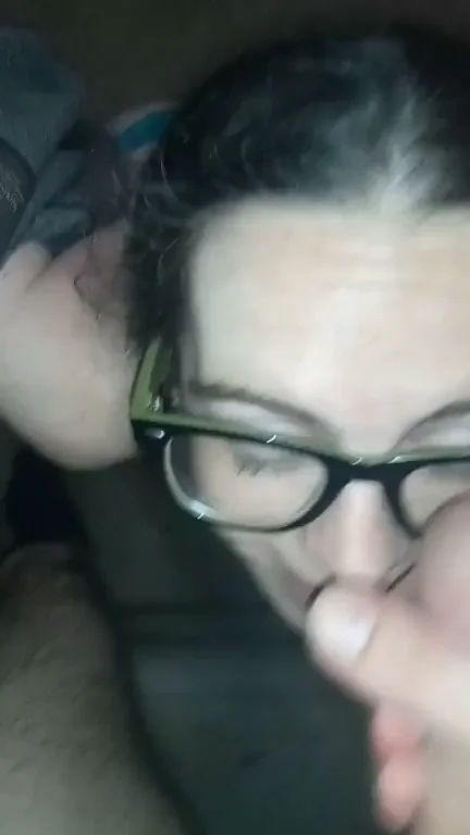 Daddy had to sit and listen to me video chatting and got so turned on he made me suck his dick the moment I walked out