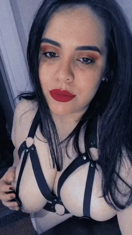 Latina Big Tit Slut Begs for Your Hands on Her Massive Jugs 😈🍒
