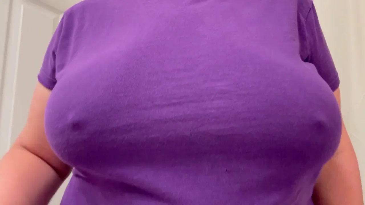 Can't Stop Dropping These Massive Titties For You! 💜🍈🍈