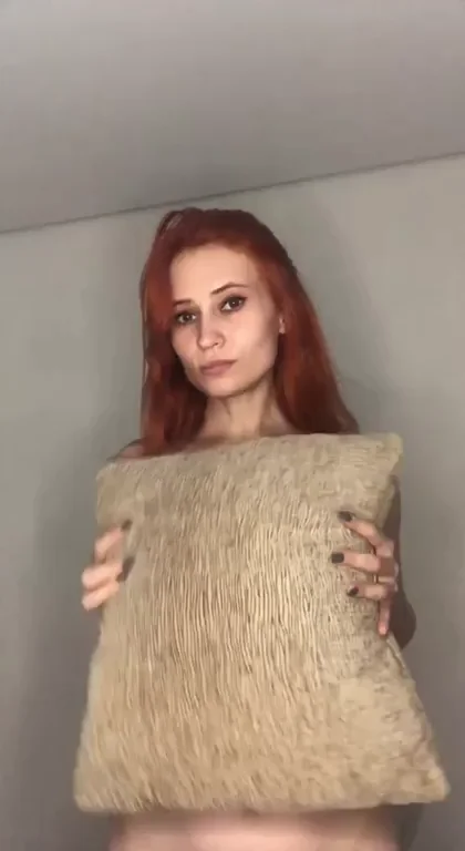 Why do you need pillows if there are two wonderful pillows for your head on my body (drop)