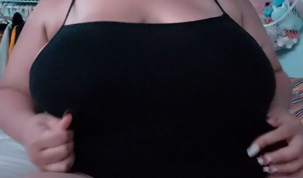 Yoga in This Tiny Top? My Huge Tits Are Popping Out! 🧘‍♀️🍈🍈