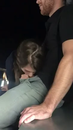 Cum-Guzzling Slut Devours Load on Shady Bridge! 💦🌉