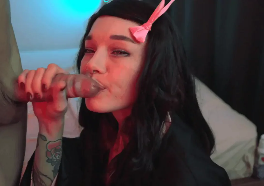 Can I give you a nice sloppy blowjob sir