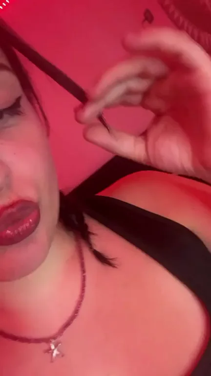 Goth GF Tease: Big Titties Spill Out, 'Am I Your Type?'