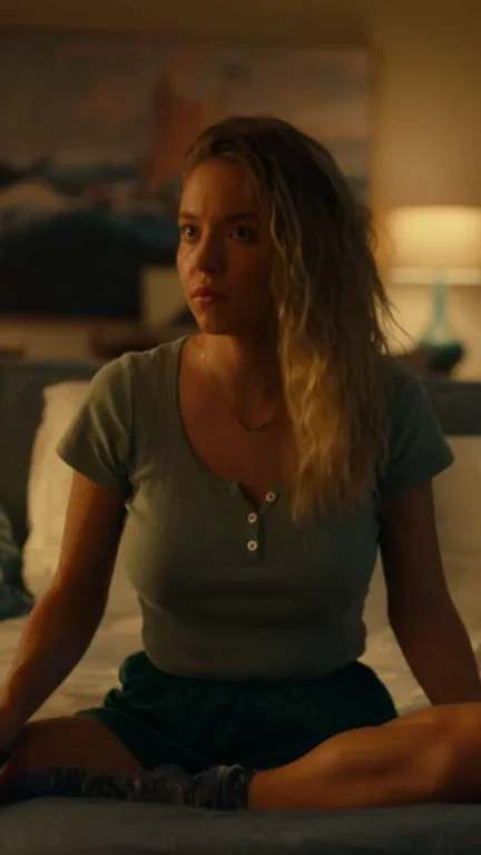 Sydney Sweeney's Slutty Yoga Tease: Massive Tits Spill Out