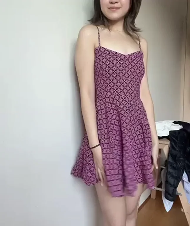 Would you rip this dress off me?? Or should we just fuck with it on ðŸ’•