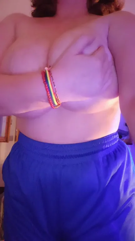 Felt like freeing my big boobs OC