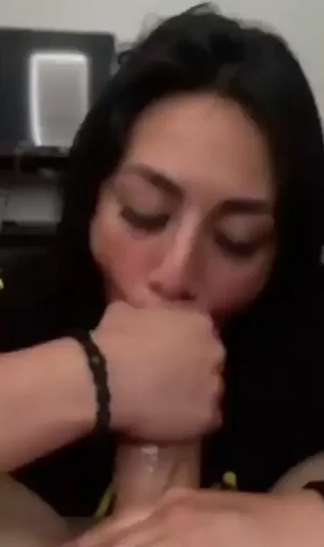 Epic Slutty Asian Babe Devours Thick Cock in Sloppy BJ Frenzy