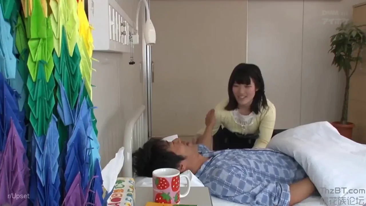 🔥 JAV Nurse Slut in Tiny Uniform Teases Fat Cock on Bed 🩺🍆