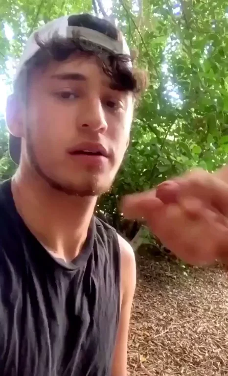 Cute Twink Sticks Out Tongue for Cum Load 😍💦