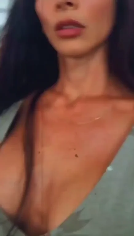 Cute Top or Killer Cleavage? IR Girl's Slutty Tease (IRTR)