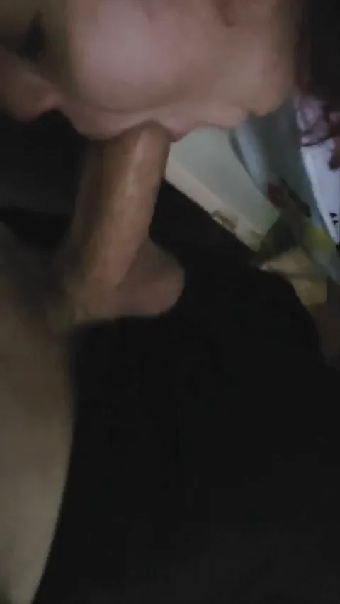 Friend Catches Her Deepthroating My Thick Cock 😈🍆💦 [OC]