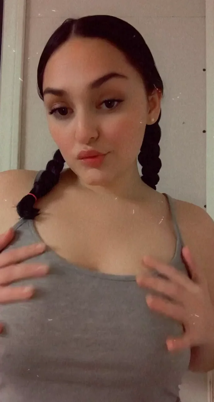 Did my girlfriends big tits surprise you?