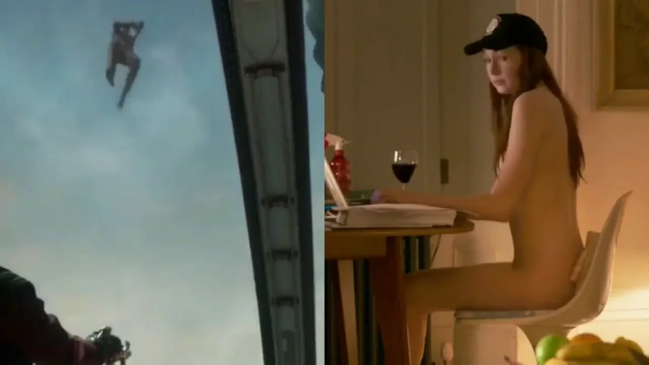 Karen Gillan - Supervillain Dressed vs Undressed