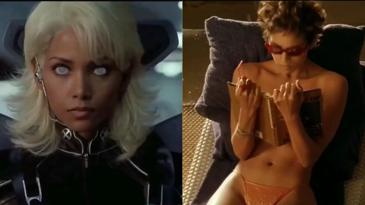 Halle Berry - Superhero Dressed vs Undressed