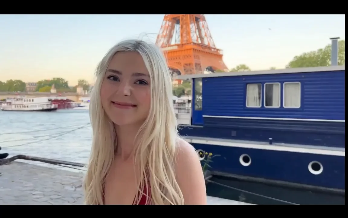 Eva fucks a stranger in Paris