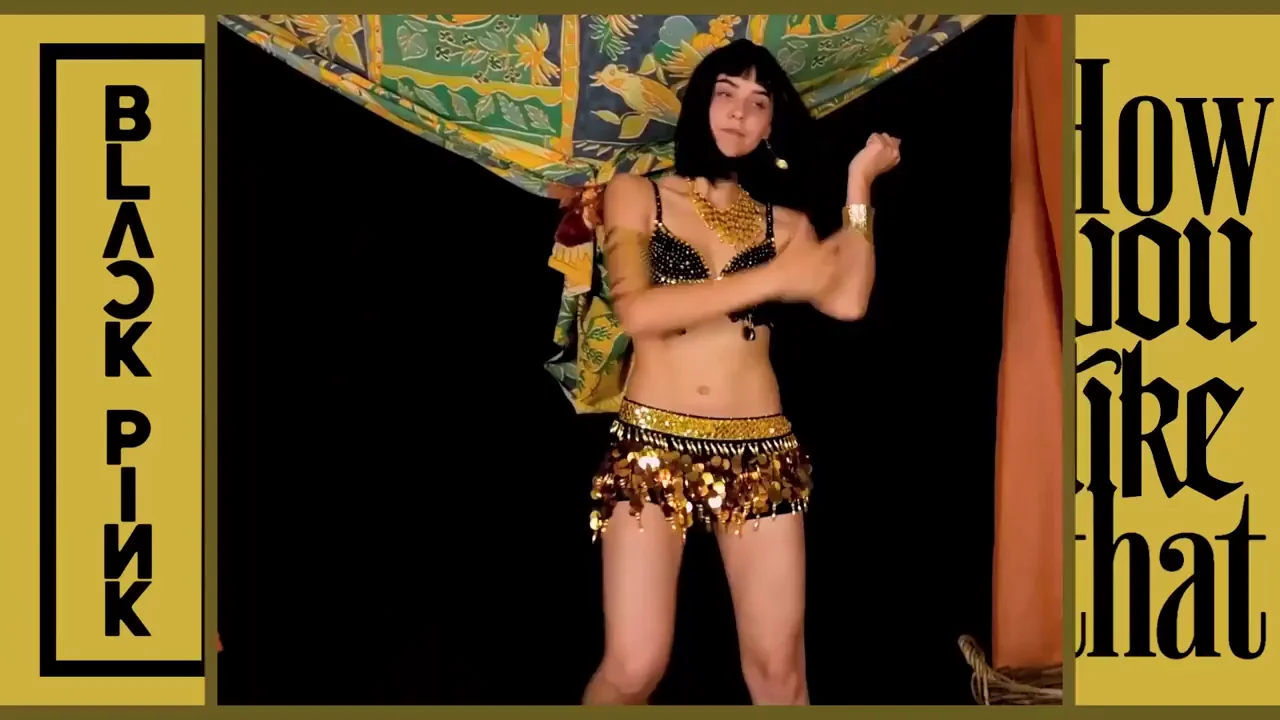 Belly Dance Slut Shakes Her Juicy Ass in Shiny Leopard Skirt 🔥🍑