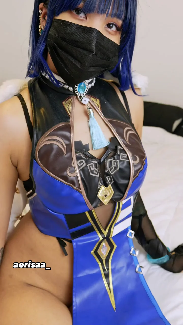 🍑 Juicy Yelan Cosplay Ass Tease by Aerisaa_ 😈
