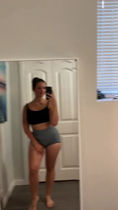 Too Thick For These Tight Shorts? 🍑🔥