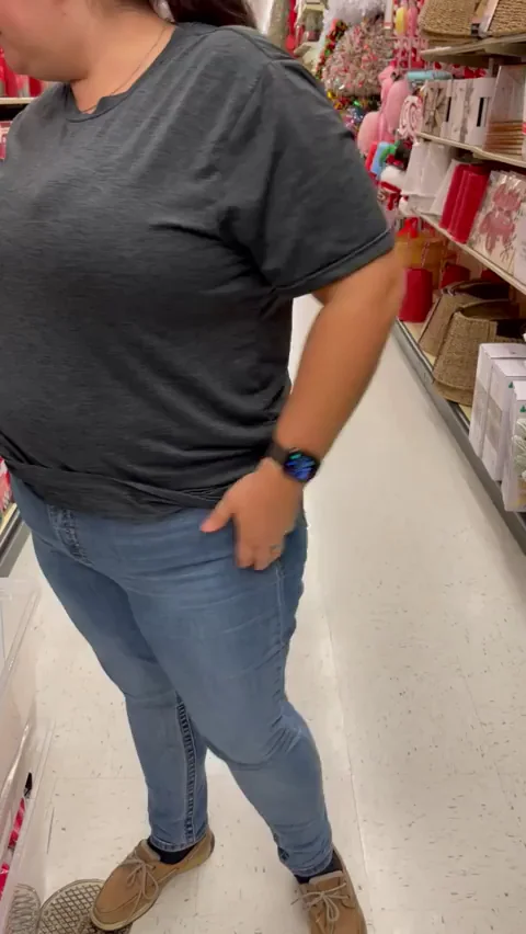 Find me in the store like this. What do you do?