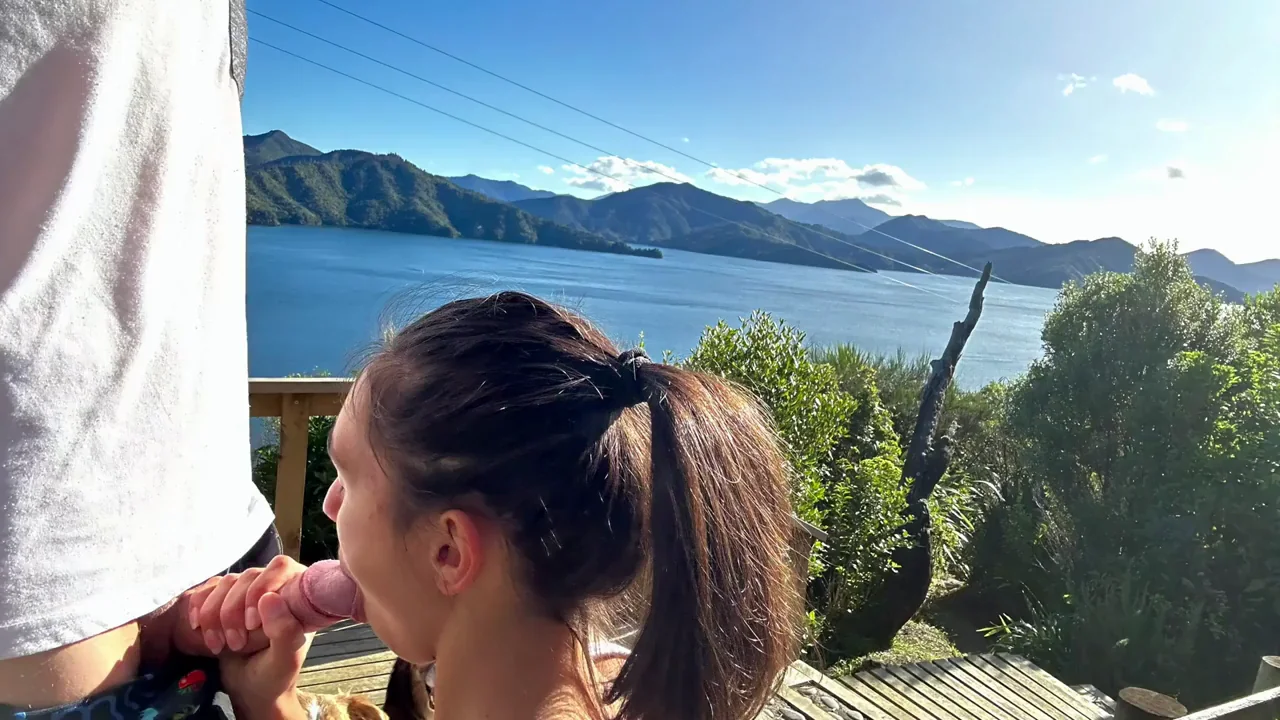 🏔️ Prize Pussy Blown at the Peak - Public Cum Blast! 💦