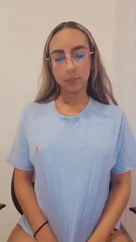 MILF Slut in Glasses Teases Her Juicy Tits & Ass 🍑👓🔥
