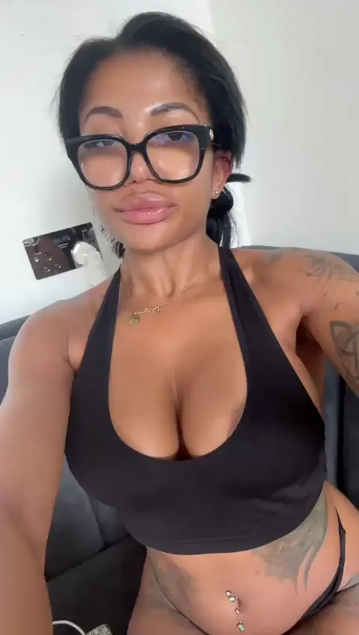 A very intentional nip slip