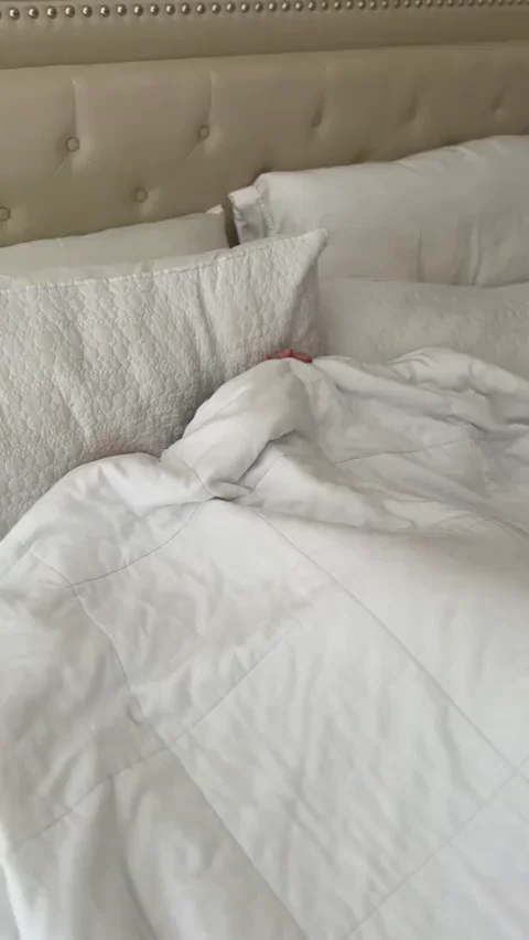 It's a Friday miracle. A naked MILF was found hiding in your bed. What to do? What to do? (F)40