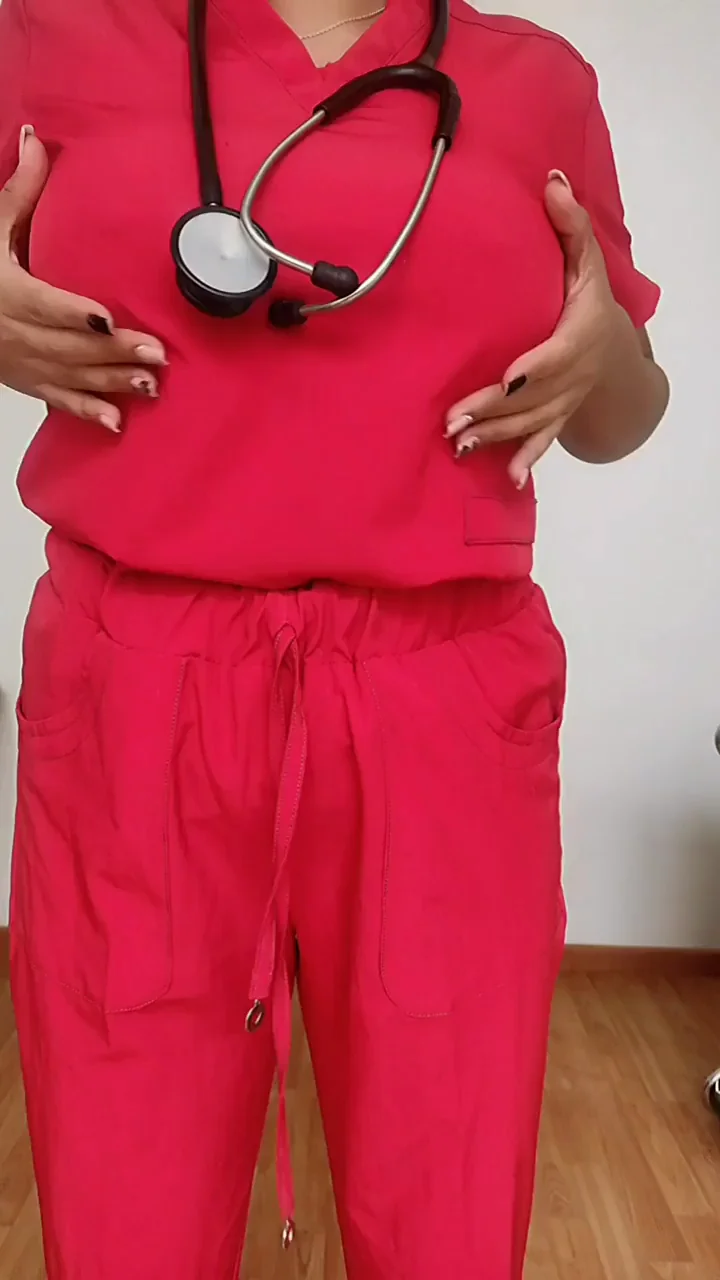 The stethoscope ðŸ©º may be cold, but my pussy is really warm