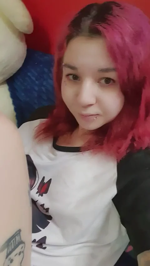gently and shyly caressing my pussy