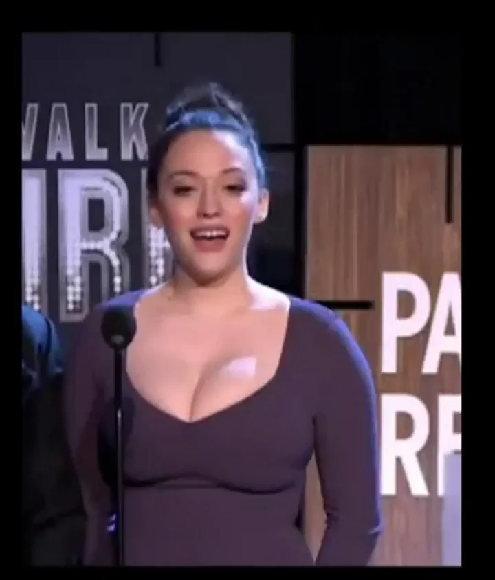Kat Dennings' Epic Cleavage Bombshell on Walk of Fame
