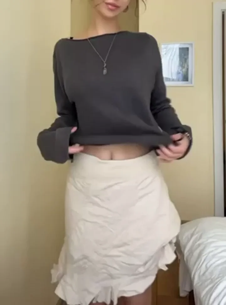 I like wearing crazy bra and underwear under my normal outfit