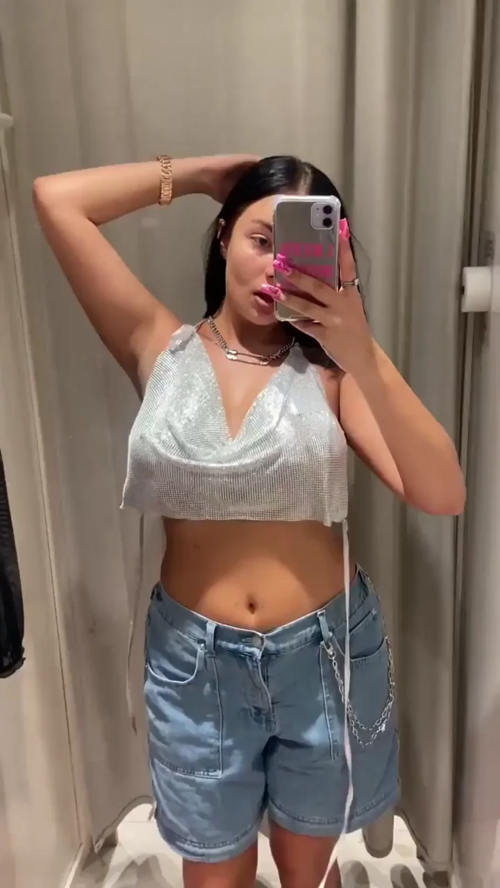 🛍️ Sexy Slut Teasing in Changing Room - Shopping Date? 💋