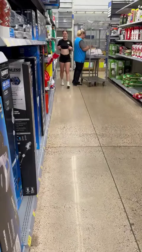 Do you mind if I flash my tits while we are shopping (;