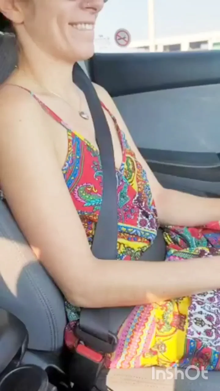 Hop In for a Pussy-Flashing Drive, Baby!