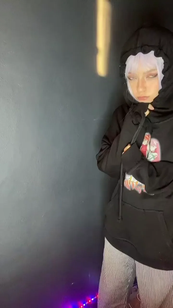 Neon cutie searching for naughty adventures