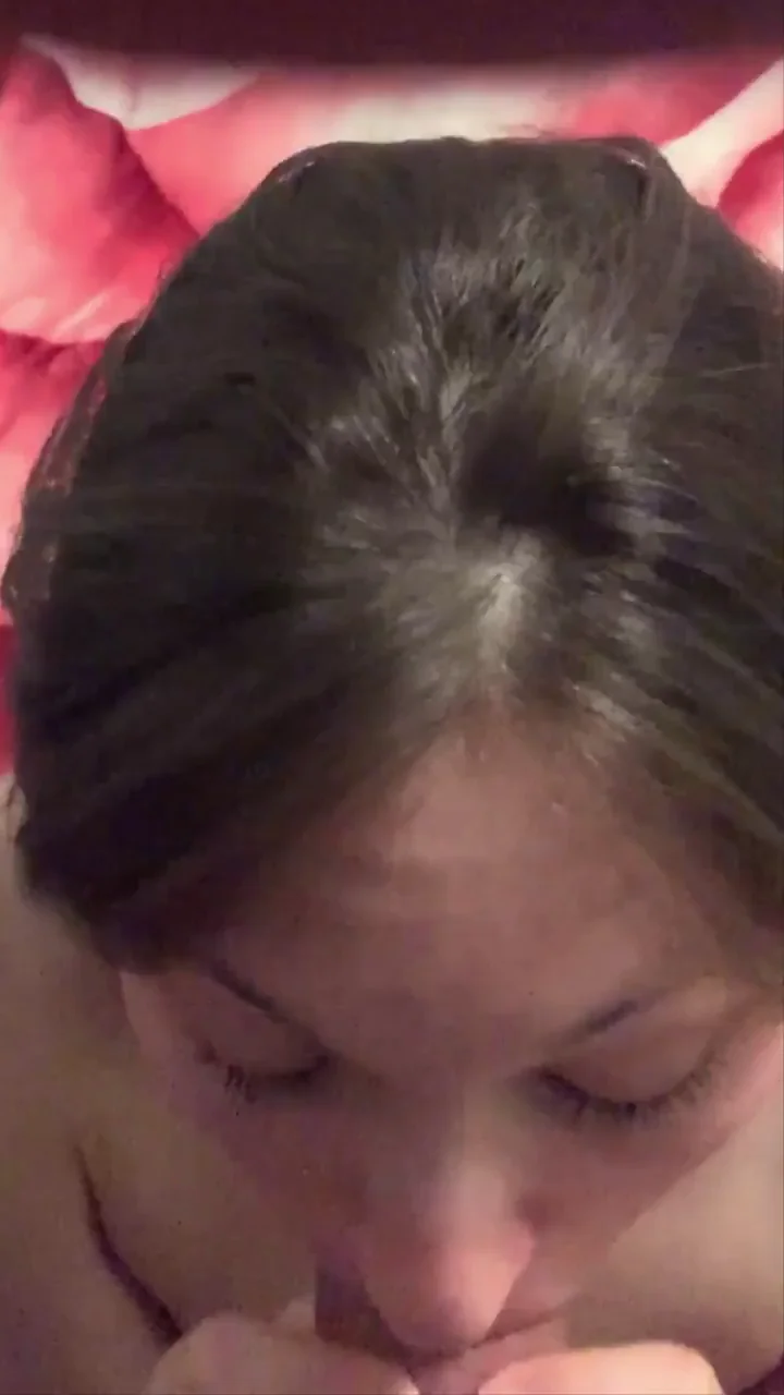 😈 Draining My Roommate's Cock Before Bedtime Cum Facial 💦
