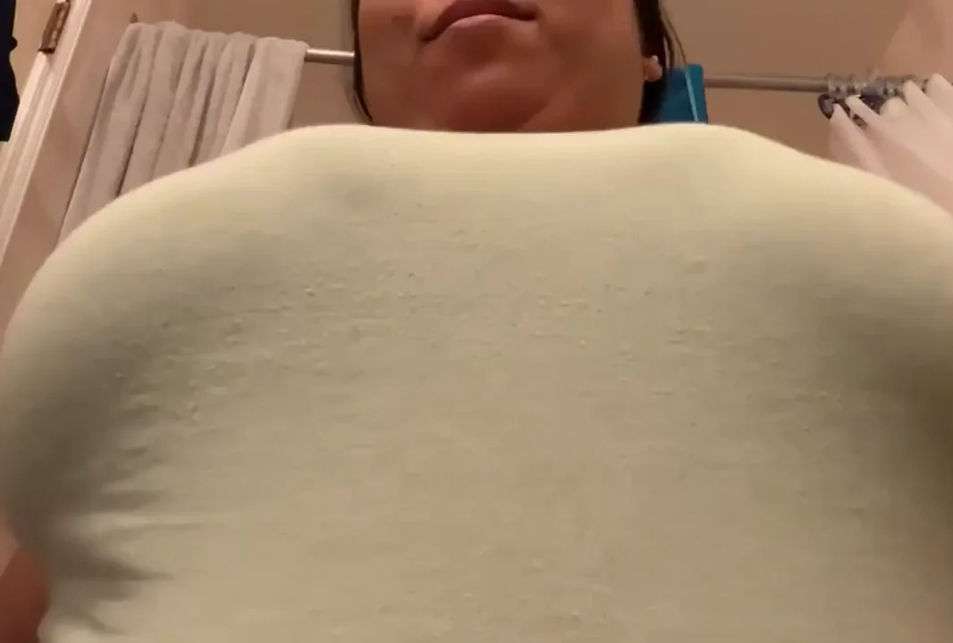 Horny Sunday Titty Tease in the Shower